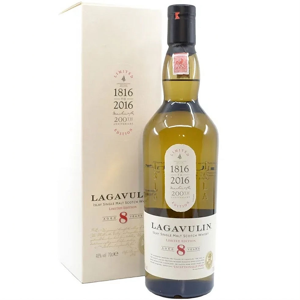 Lagavulin 200th Anniversary Single Malt Scotch Whisky 8 Jahre aus Schottland