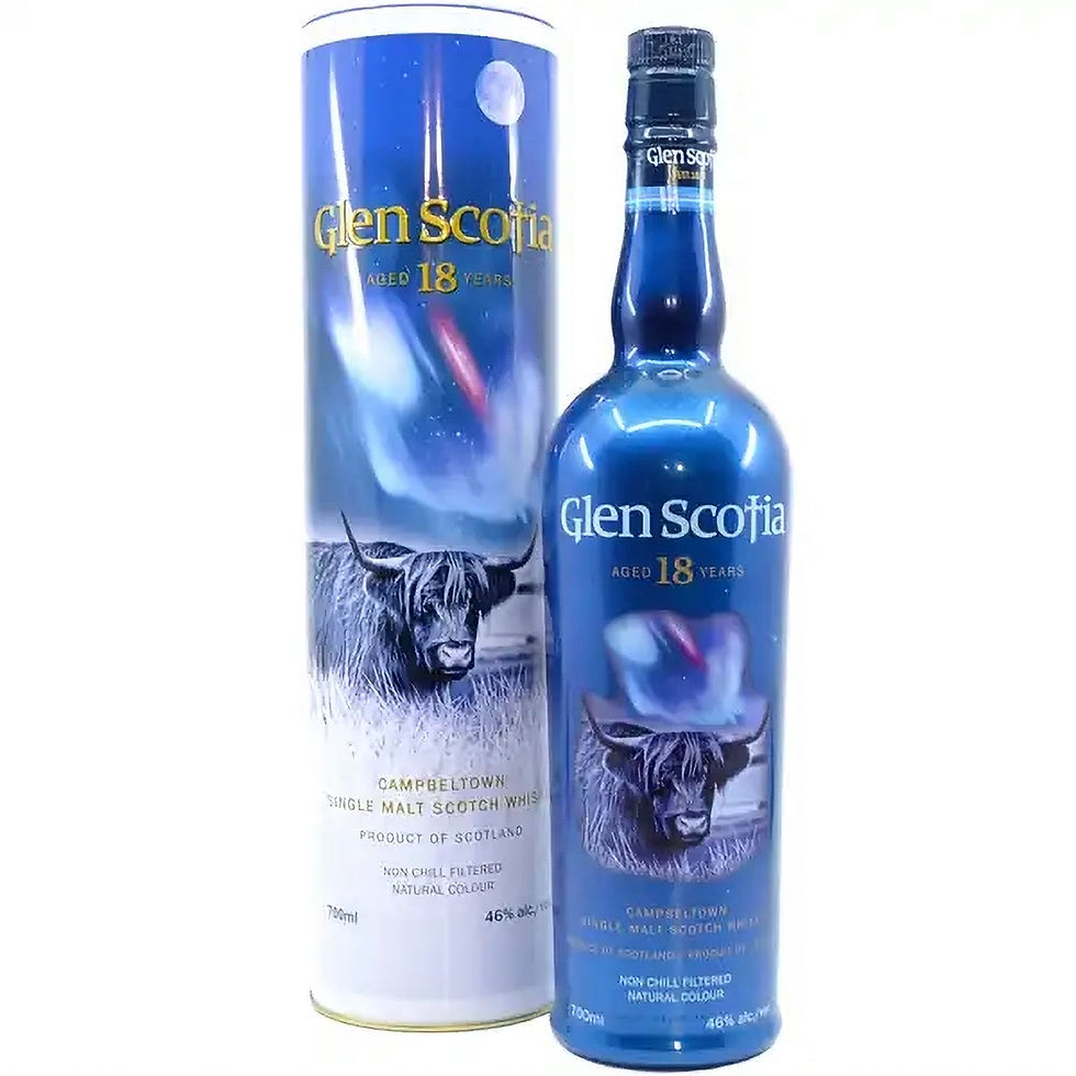 Glen Scotia Old Label Single Malt Scotch Whisky 18 Jahre aus Schottland