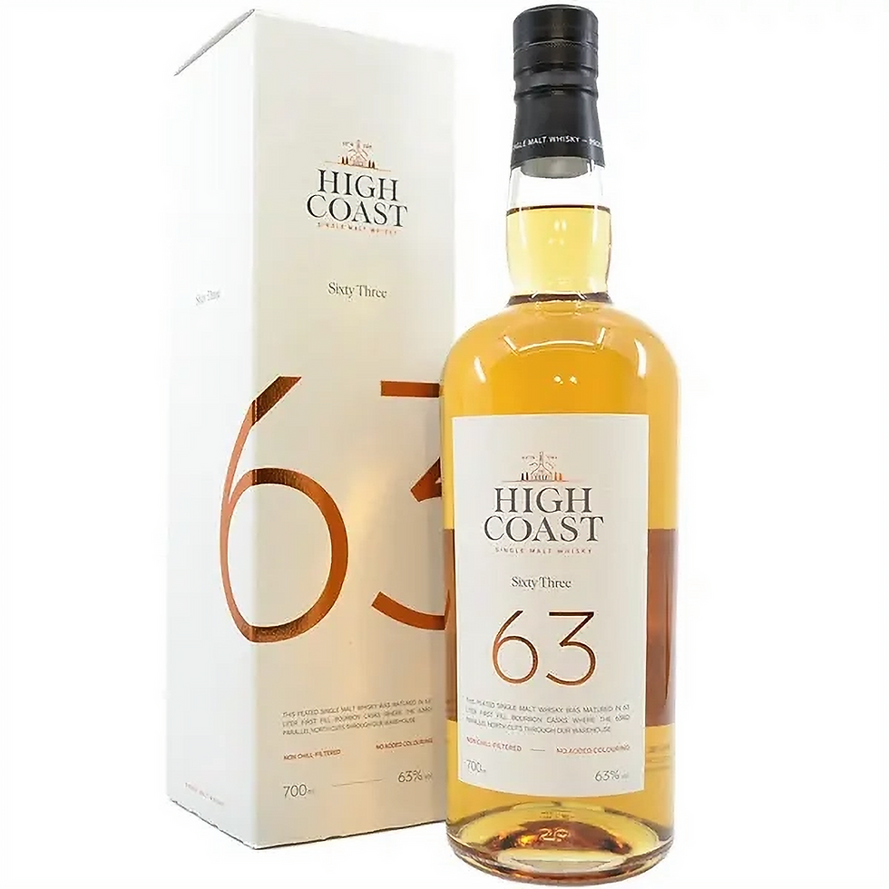 High Coast Sixty Three Single Malt Swedish Whisky 5 Jahre aus Schweden