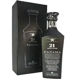 Rum aus Panama von Rum Nation – 21 Jahre gereift, Black Decanter Edition.