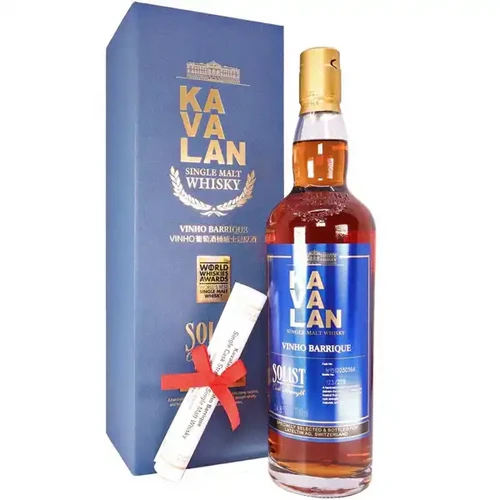 Solist Whisky von Kavalan - Vinho Barrique - Single Cask Whisky