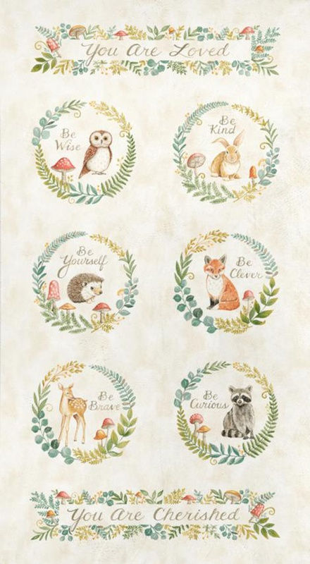 Effies Woods Quilting Cuddle Cloud Panel  56010-11QC