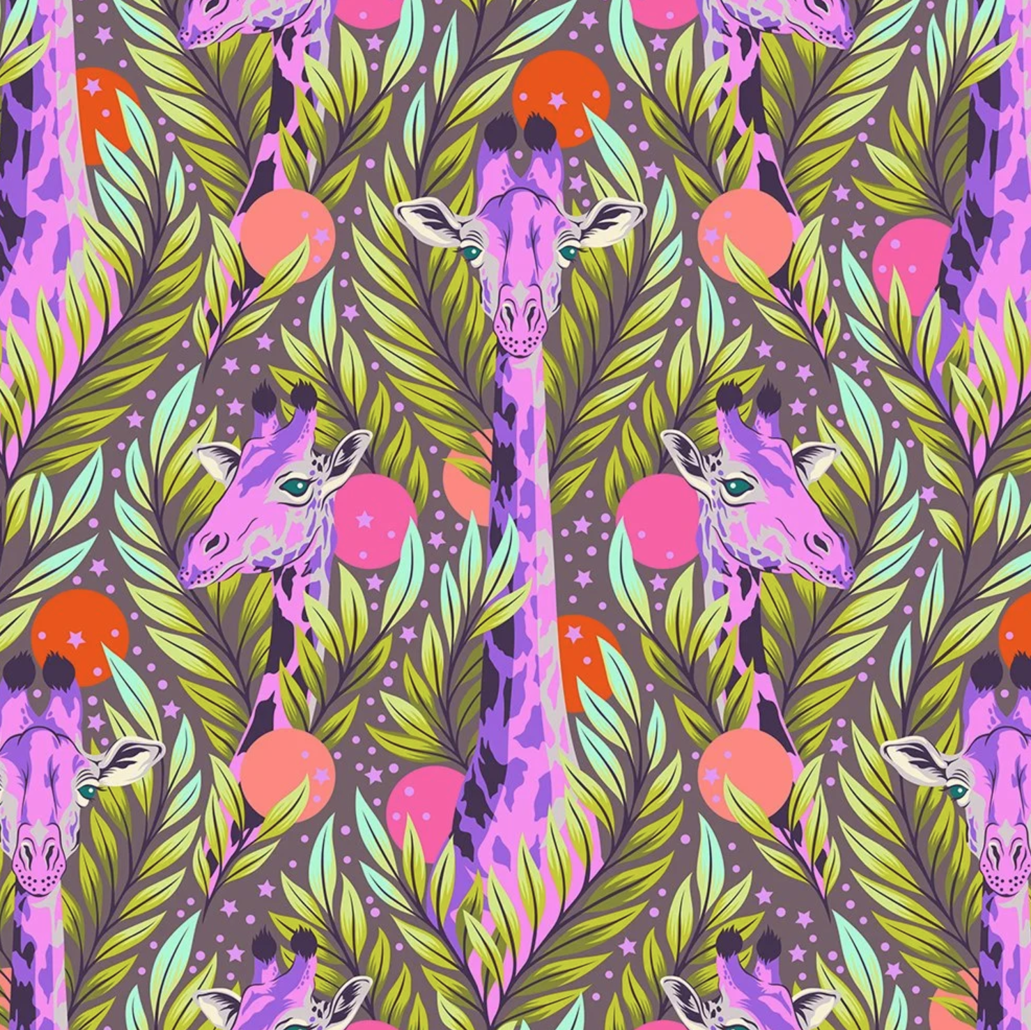 Tula Pink EverGlow Neck for Days Mystic PWTP203.MYSTIC
