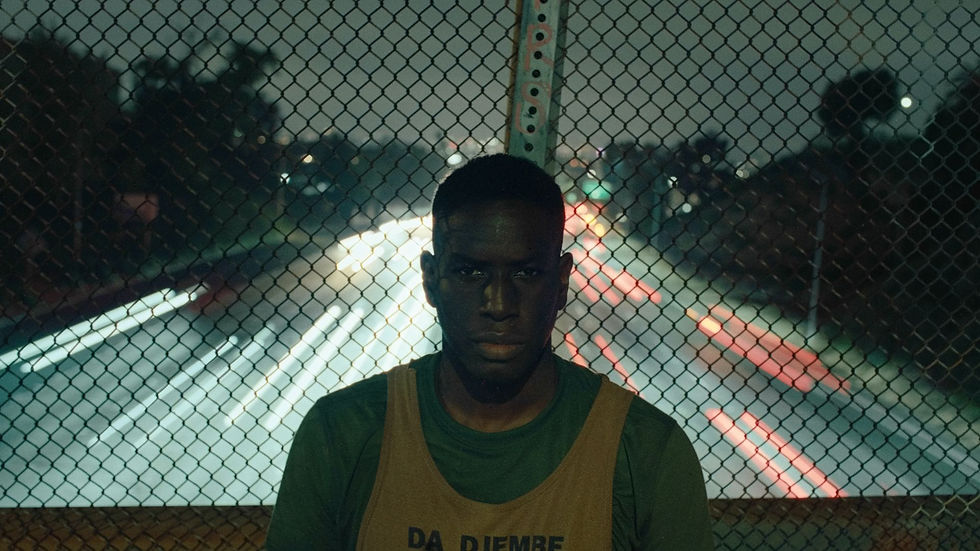 M'Baye Kante in a still from 'Boxing is Love: 'HOMEGROWN'