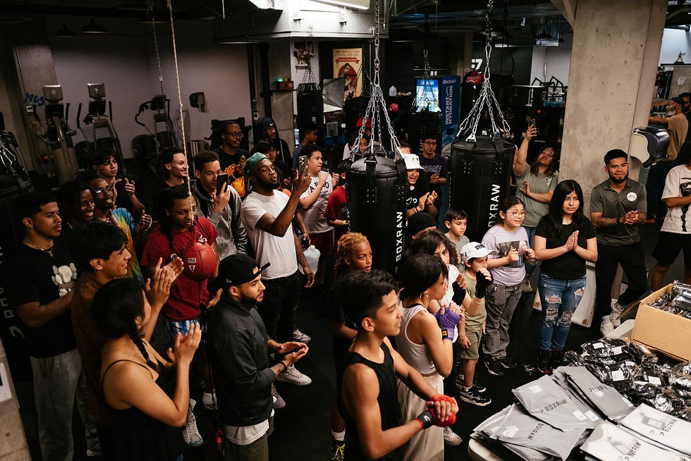 Mendez boxing gym x Boxing is Love