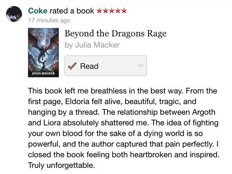 New Reviews for Beyond the Dragons Rage.