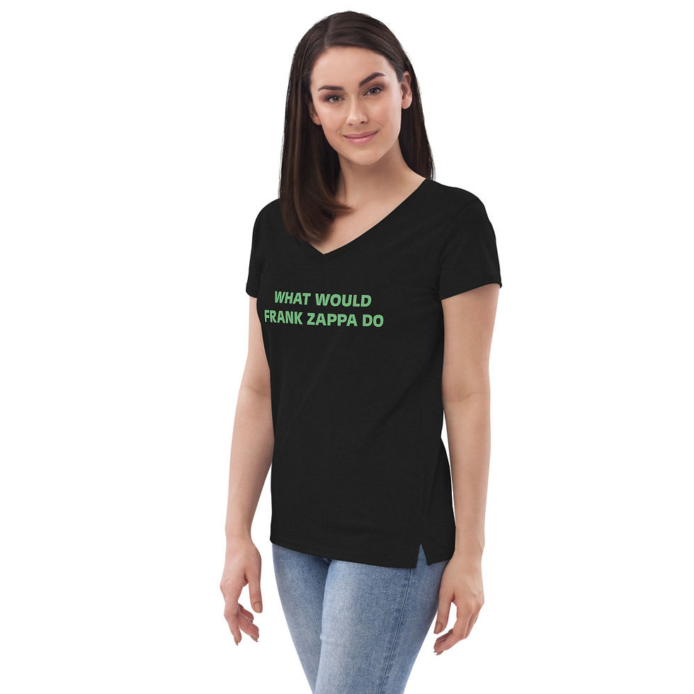 Thumbnail: Women’s Recycled V-Neck T-Shirt - ZAPPA