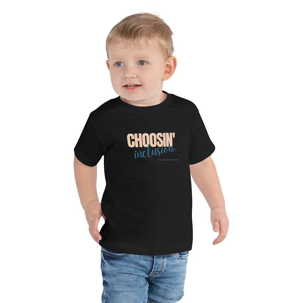 Choosin Inclusion - Toddler Short Sleeve Tee