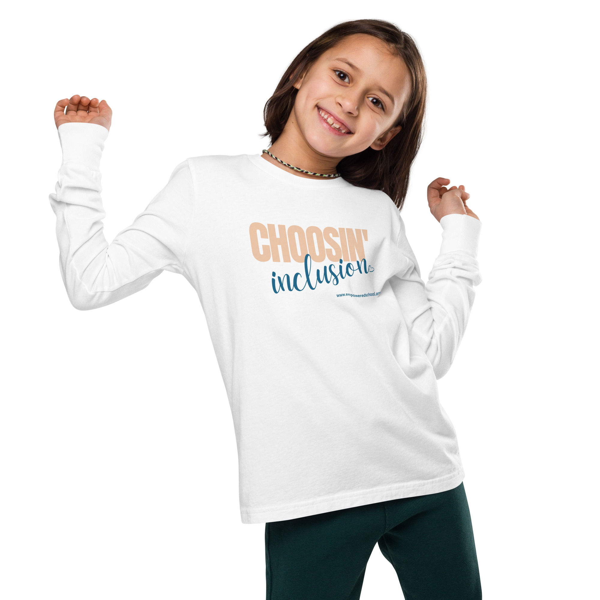 Choosin Inclusion - Youth long sleeve tee