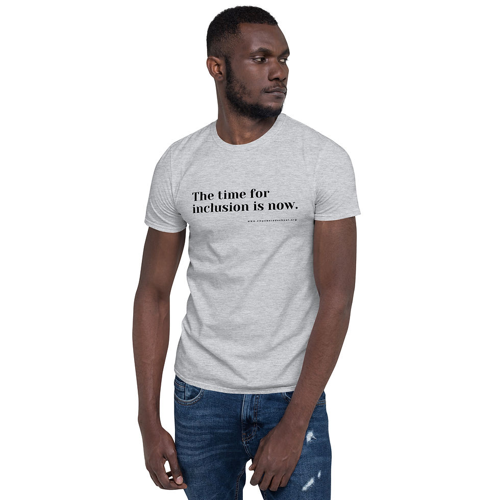 Thumbnail: Time for Inclusion - Super Soft Short-Sleeve Unisex T-Shirt