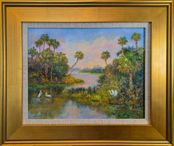 First Light In The Wetlands