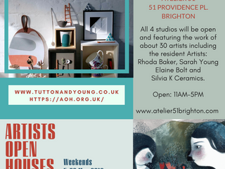 Artists Open Houses Festival at Atelier 51, Brighton