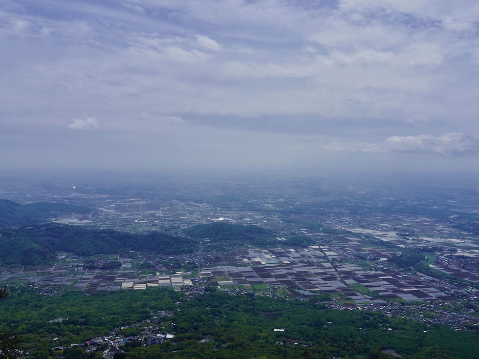 男体山 871m からの眺め