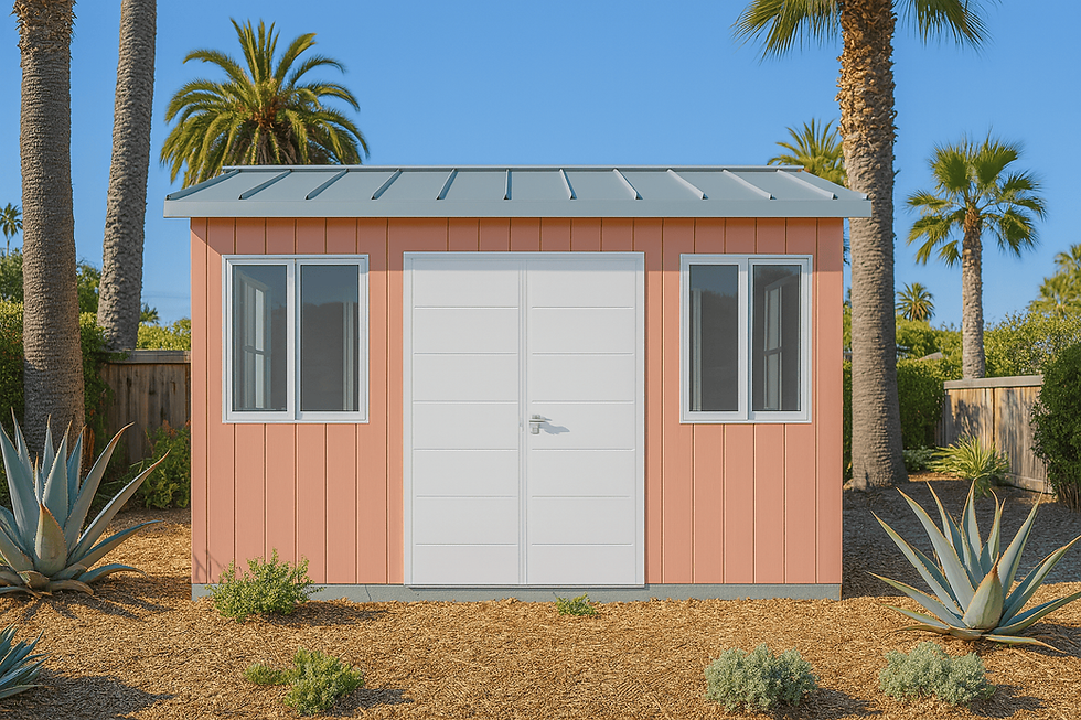 Instant She Shed Model 1412 (Cool Clay Exterior Finish) (PPG Paint Color)