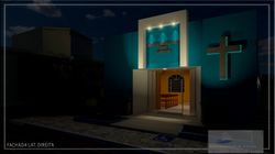 FACHADA IGREJA - CENA NOTURNA