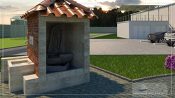 PROJETO EXTERNO - CAPELA COM BEBEDOURO