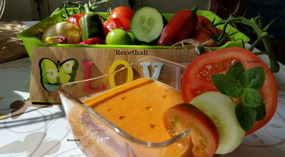 Gazpacho andaluz a mi manera