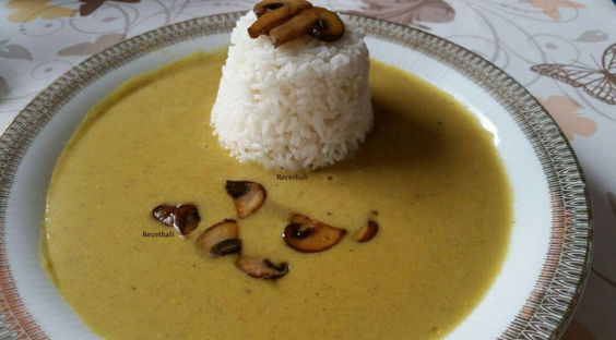 Sopa de champiñones y setas