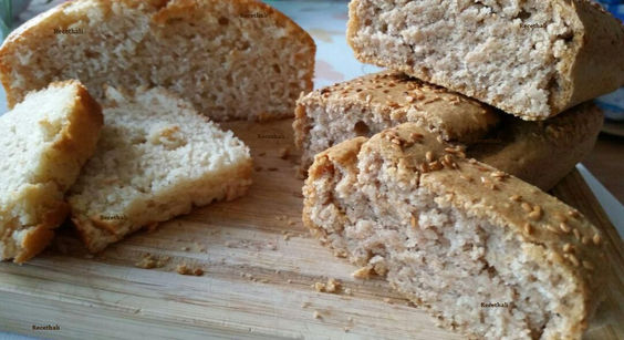 Doble receta! Pan blandito dulce y salado (sin huevo ni lactosa)