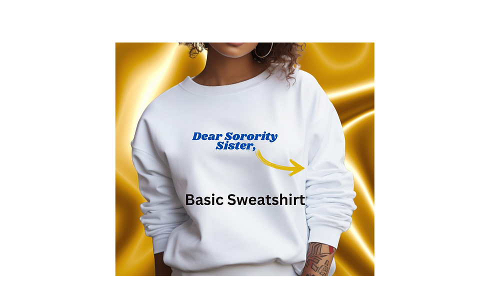 Thumbnail: Dear Sorority Sister - Royal & Gold