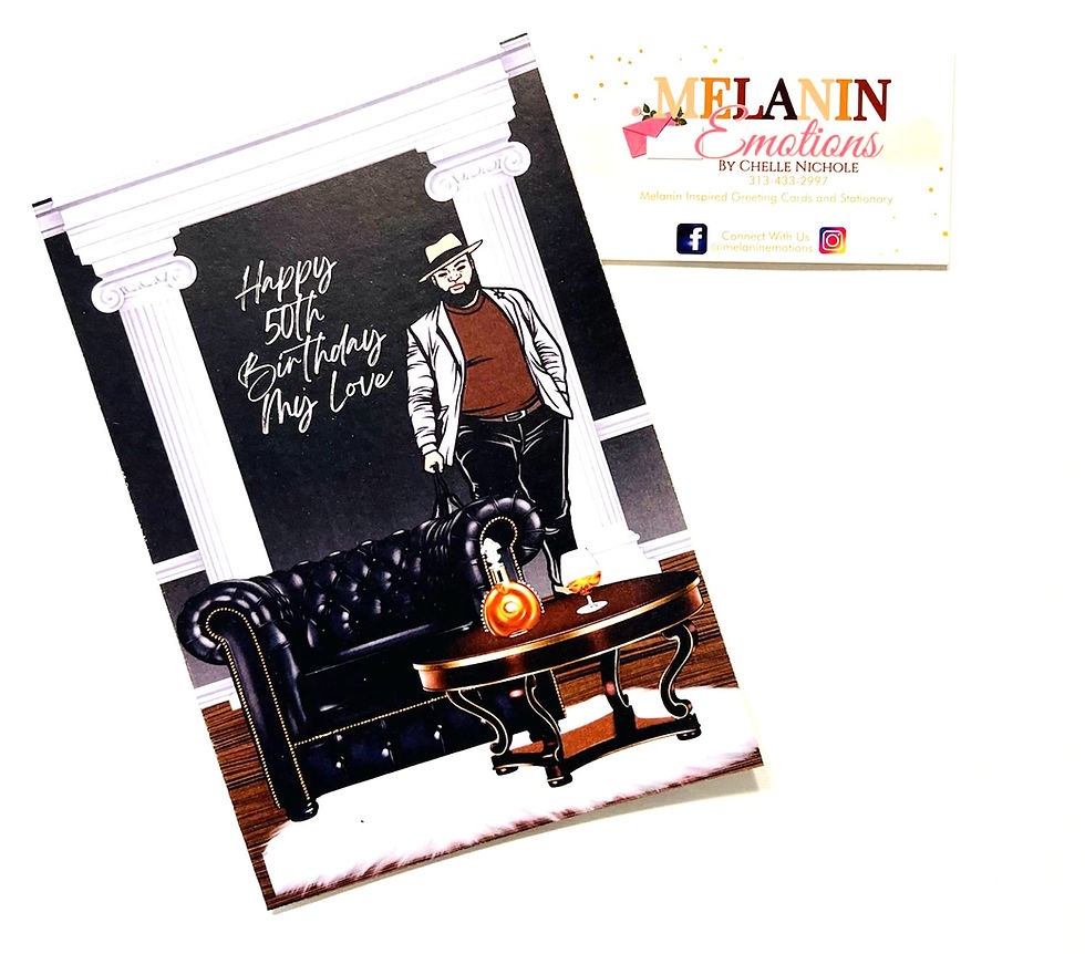 Happy 50th Birthday My Love - Black