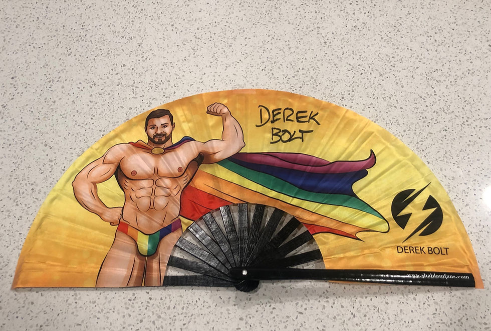 Thumbnail: DEREK BOLT AUTOGRAPHED FAN