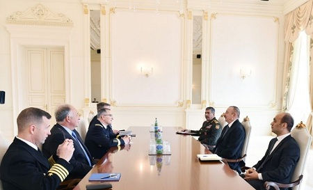 İlham Əliyev NATO-nun Avropada Ali Baş Komandanını qəbul edib