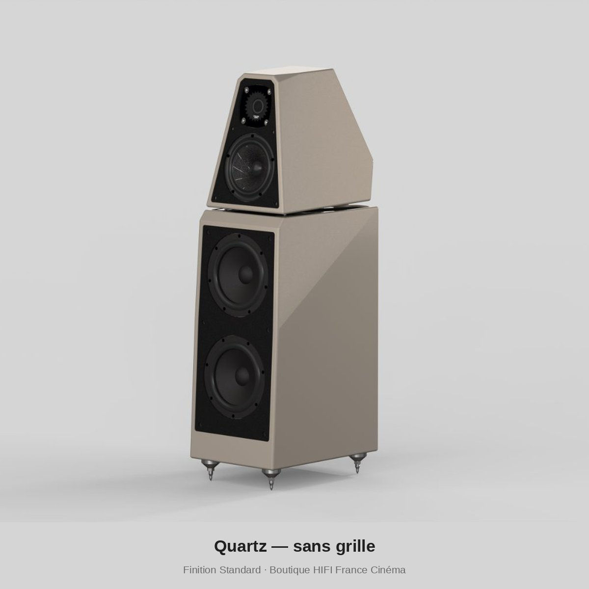 Wilson Audio The WATT/Puppy finition Quartz (Standard), enceinte haute-fidélité en écoute chez HIFI France Cinéma à Sancy-lès-Meaux (77), près de Paris, livrée partout en France