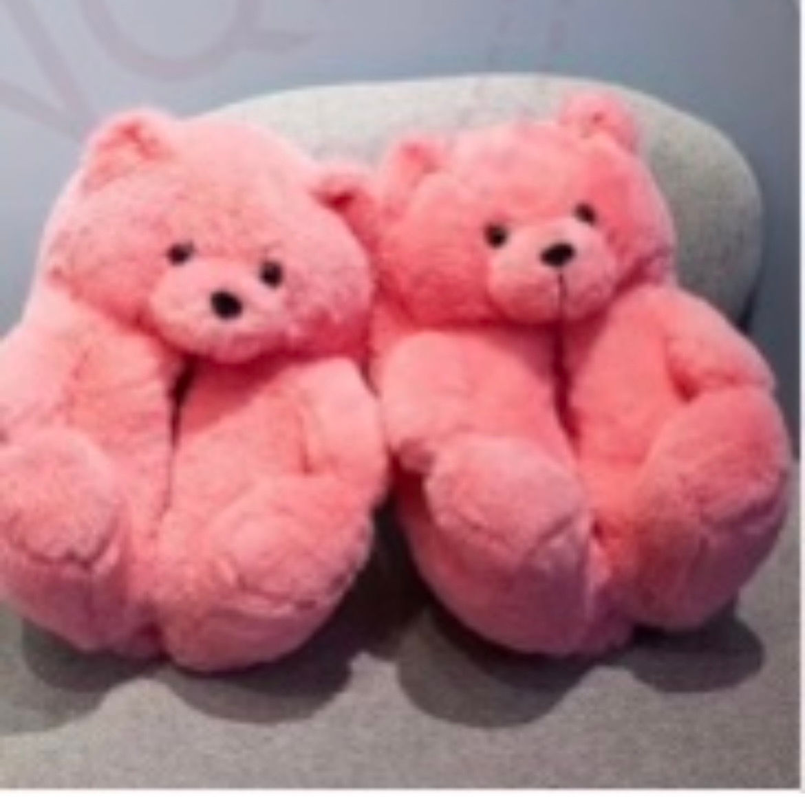Light Pink Teddy Bear House Slipper 