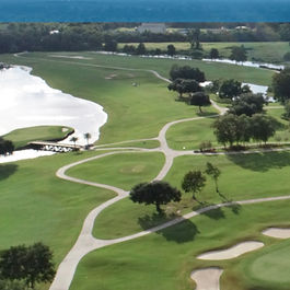 This Jack Nicklaus Signature Design features holes each with an individual personality including numerous bunkers, large waste bunkers, plentiful grass depressions, and mounds which line the sculpted fairways. The property was designed with meandering lakes surrounding the golf course giving a separation from the community.