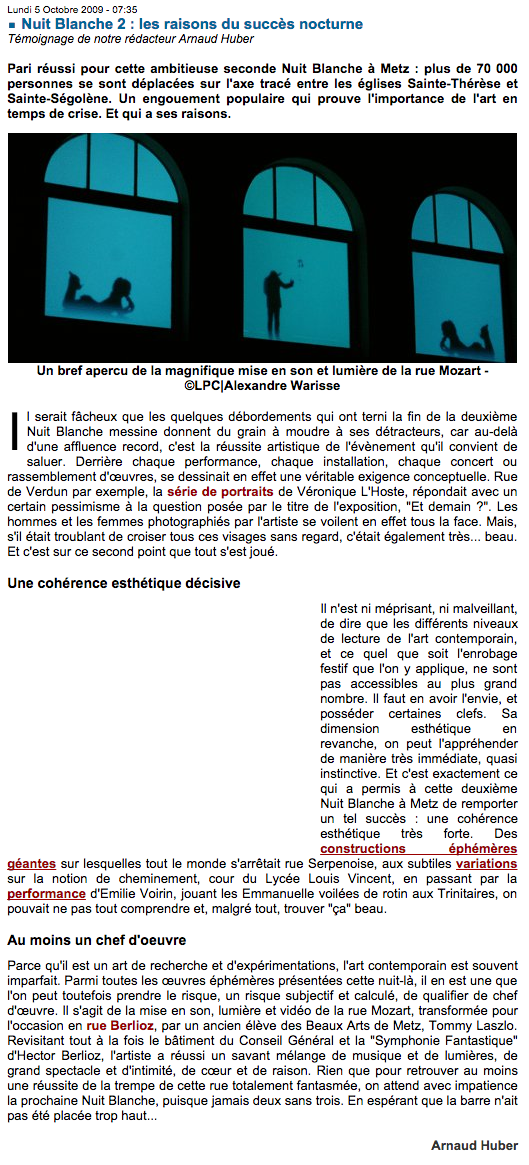 veronique-l-hoste-article-la-plume-culturelle-2009