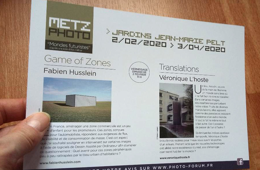 Véronique L'hoste, Translations, Metz Photo, Mondes Futuristes