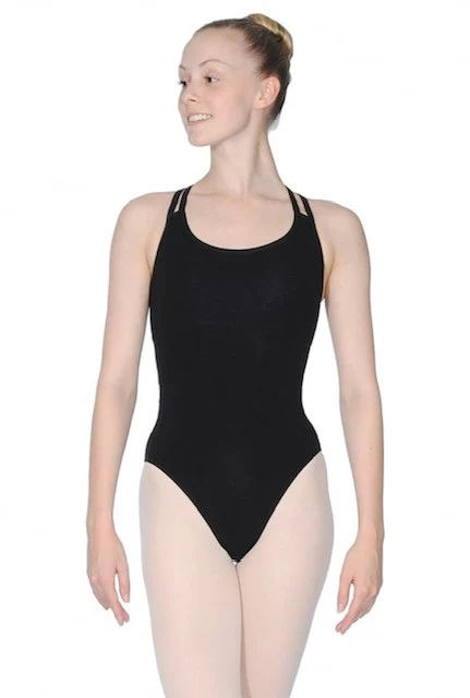 Sophie double strap crossover leotard 