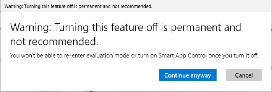 Smart App Control