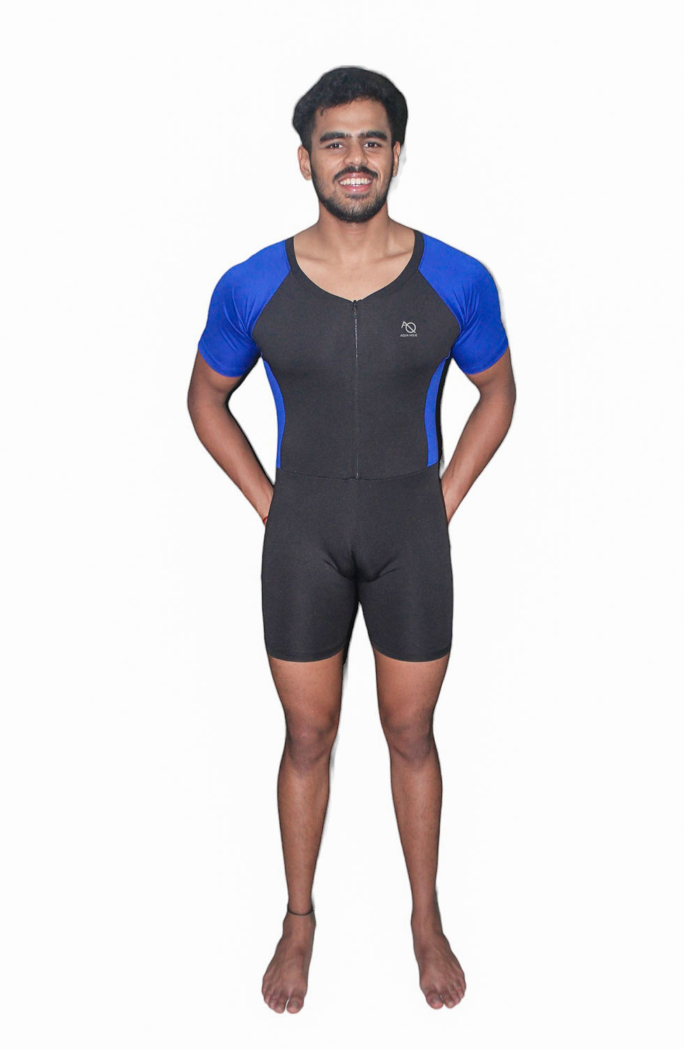 섬네일: Aqua Holic Premium Swimsuit Half Sleeves