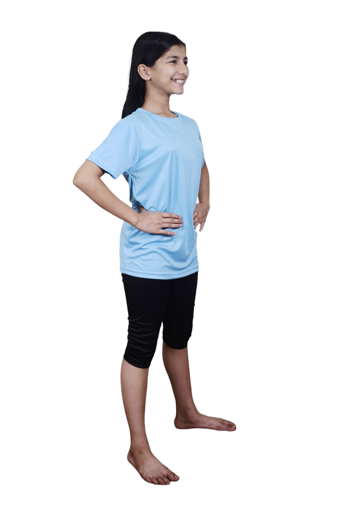 Aqua Holic Swimwear Two Piece Swim Top with Capri