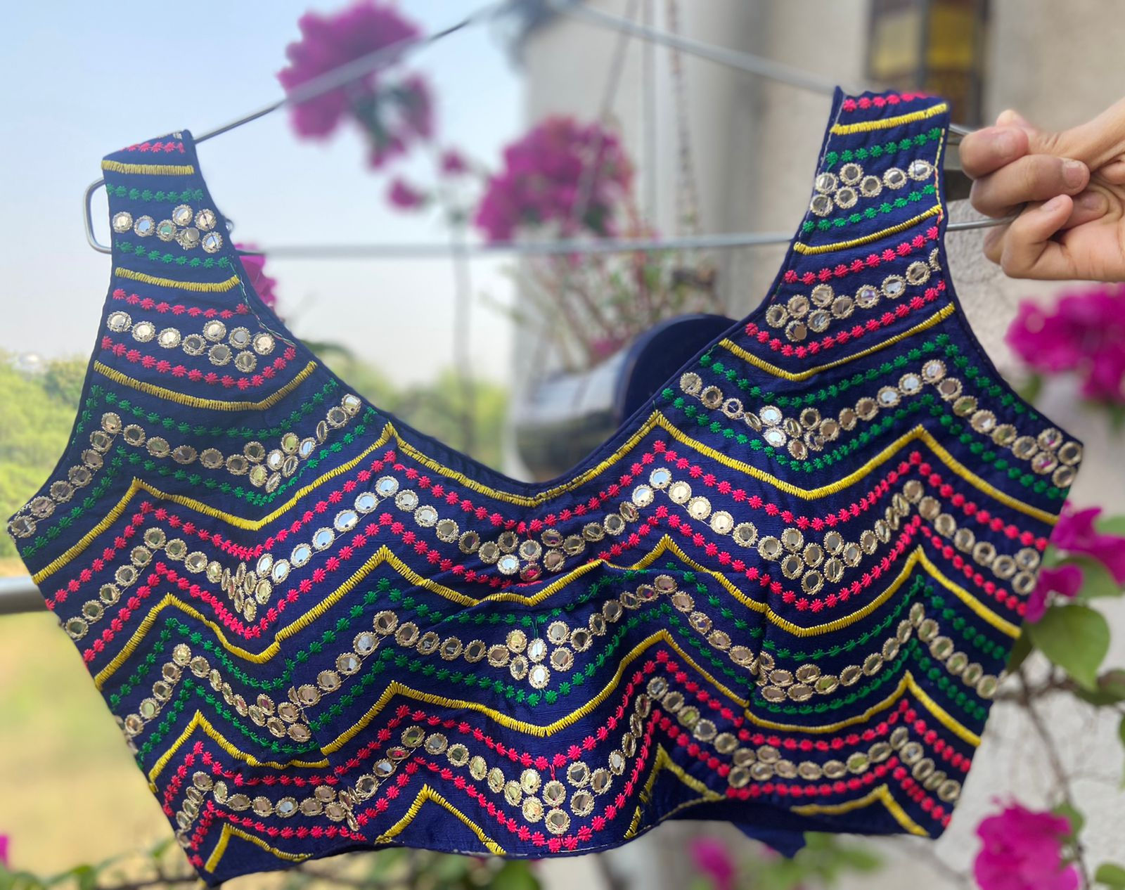 Designer Sleeveless Blouses