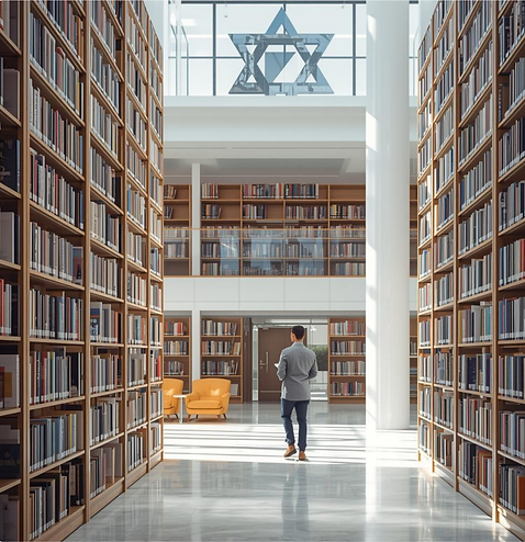 Elegant Logo for Editorial Maguen with Blues and Golds (5).png