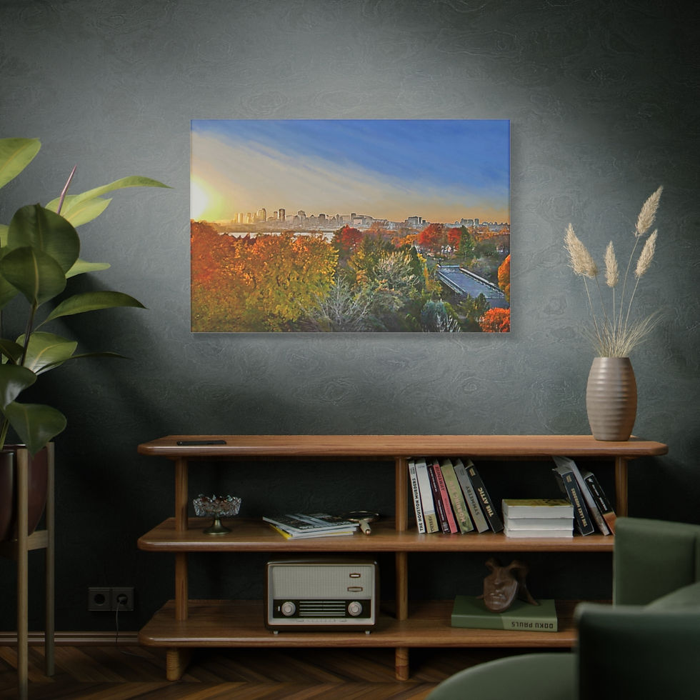 Miniature : 
Toile mate, tendue, 1.25"