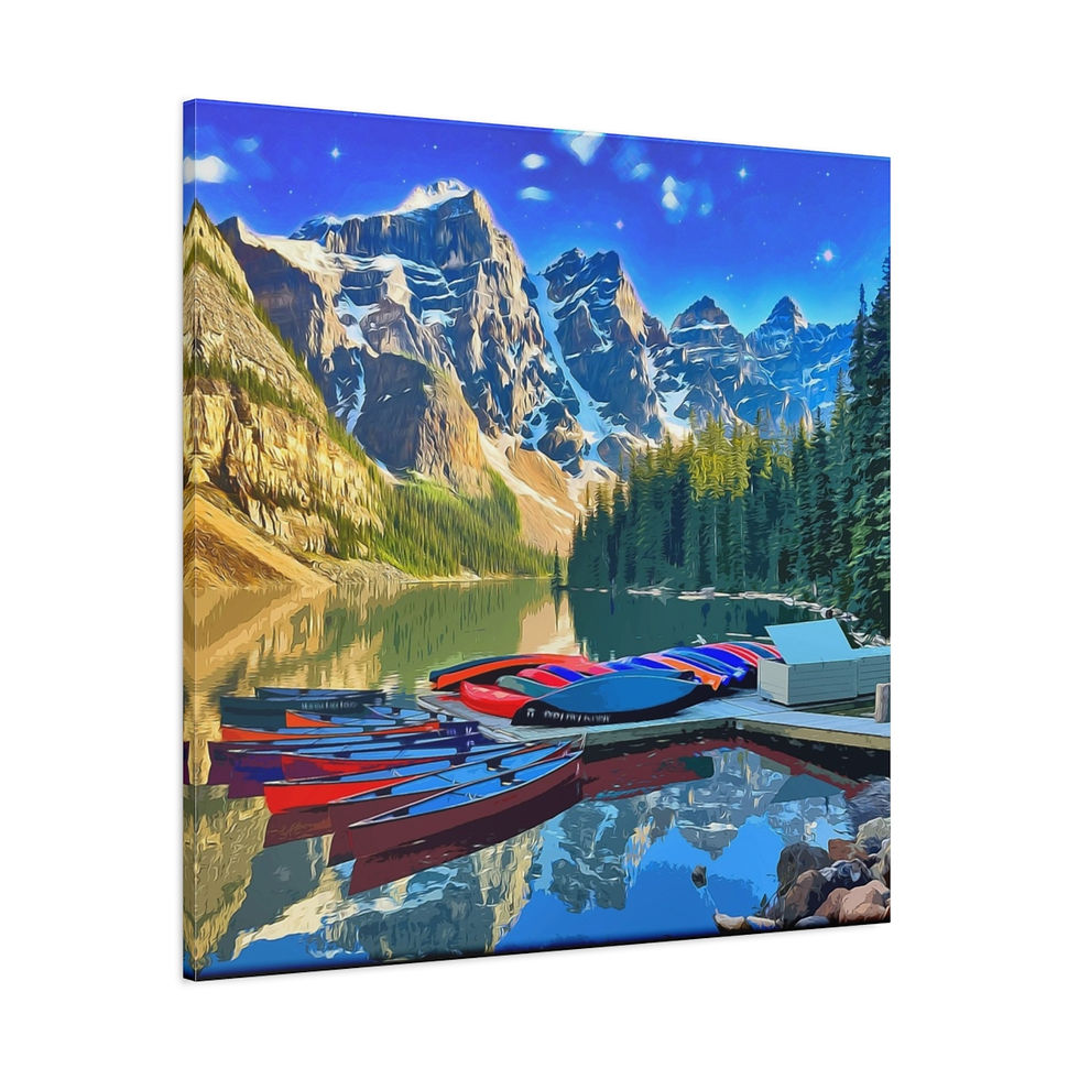 Miniature : 
Toile mate, tendue, 1.25"