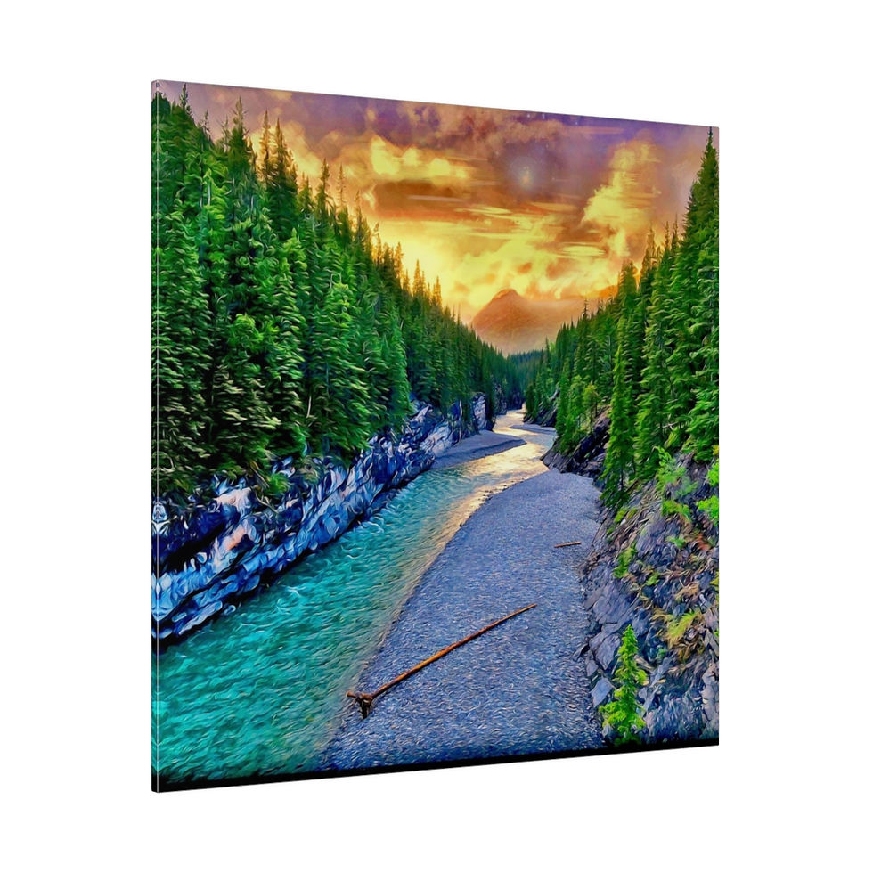 Miniature : Toile mate, tendue, 0.75"