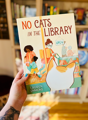 No Cats In The Library book