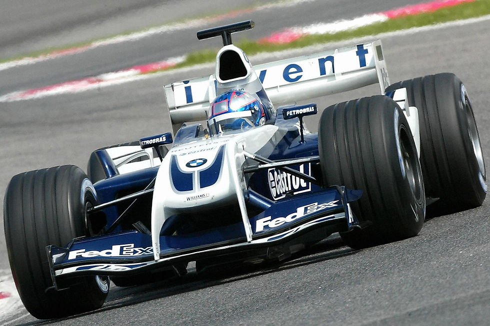 📸Could Dixon have followed the wheel tracks set by Juan Pablo Montoya?
