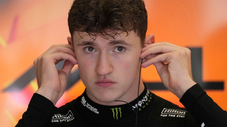 📸 Dunne completed FP1 sessions with McLaren at the Red Bull Ring and Monza (so far).