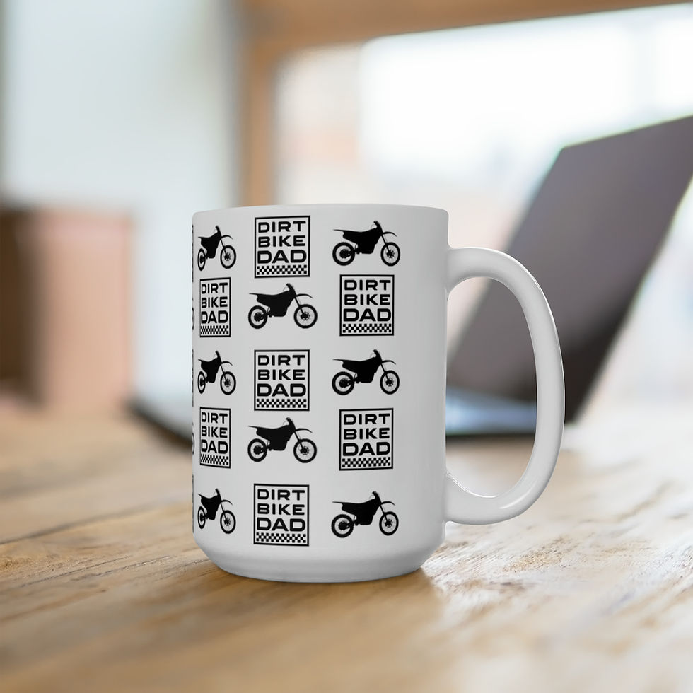 Thumbnail: Dirtbike Dad Coffee Muyg, Dirt Bike Dad Coffee Mug, Motocross Dad Mug, Dirtbike
