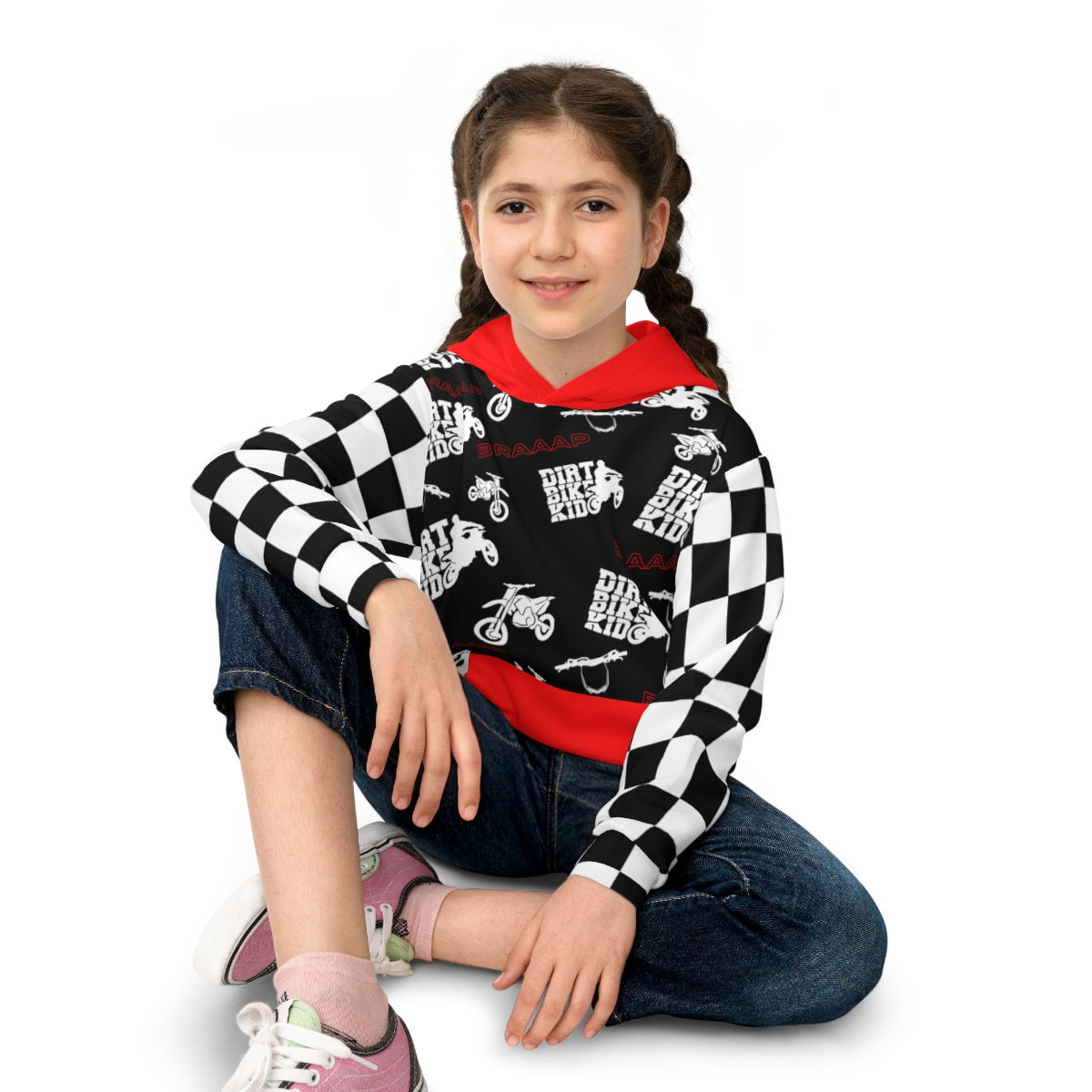 Dirt Bike Kid Youth Hoodie, Dirtbike Youth Hoodie, Motocross Youth Hoodie