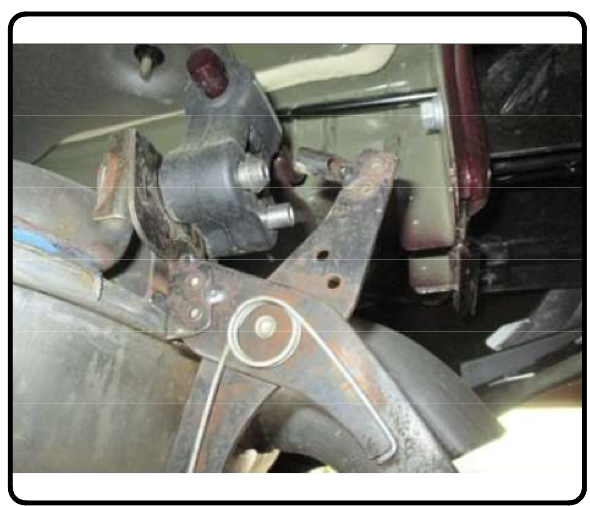Kia Telluride rear exhaust lowered for trailer hitch installation access