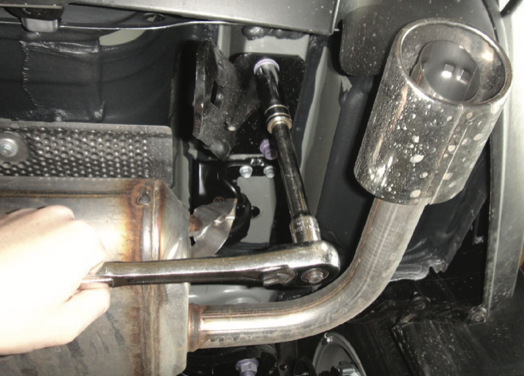 Factory passenger-side tie-down bracket on a 2019–Present Toyota RAV4