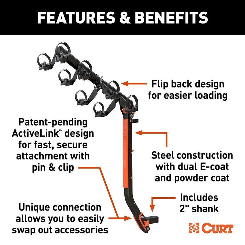 Thumbnail: Active Link Bike Rack OR Cargo Carrier
