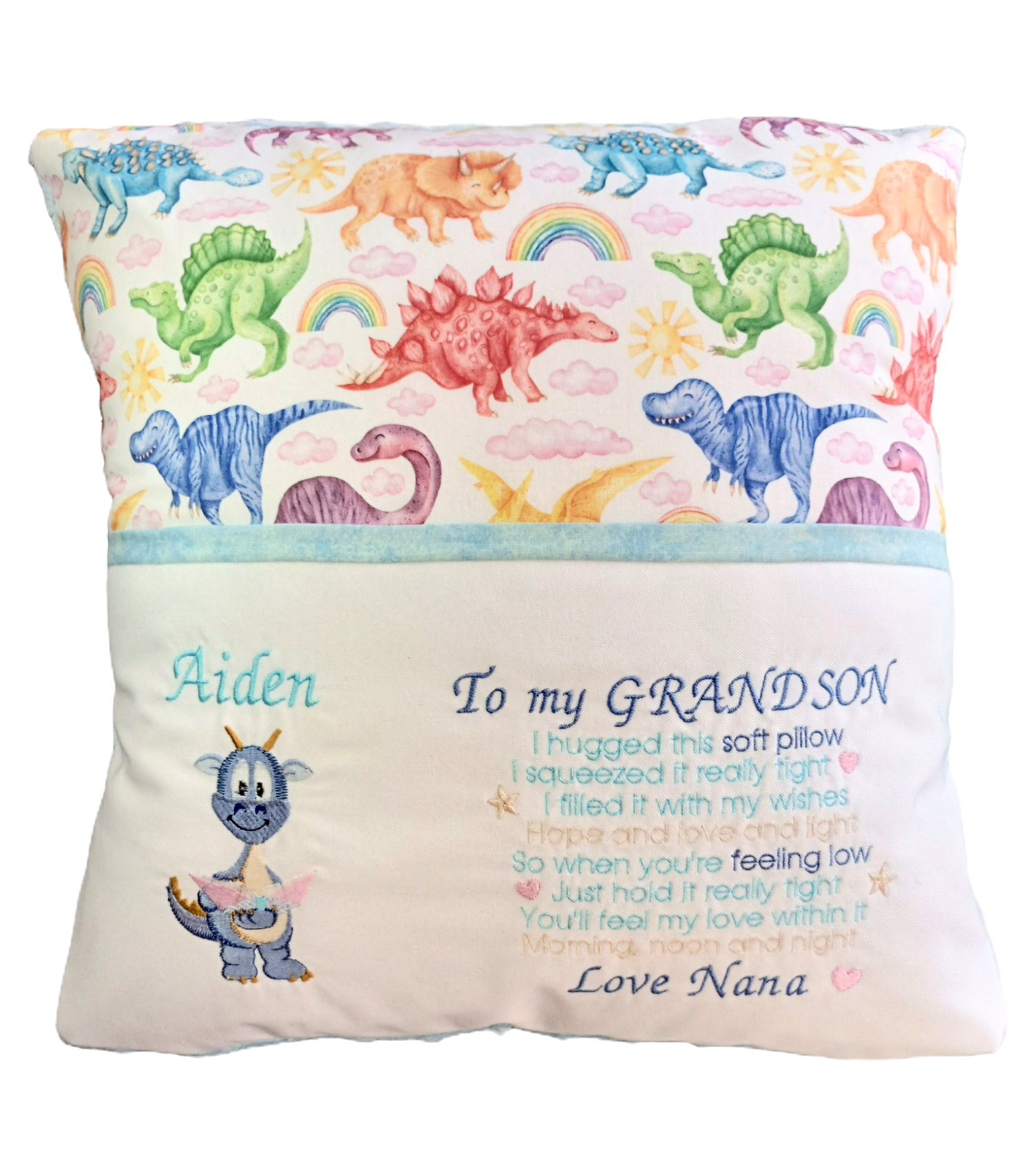 Dinosaur Reading Cushion